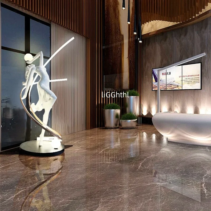 Artist Standing Lights Creativ - Resin Art Floor Design recension och pris