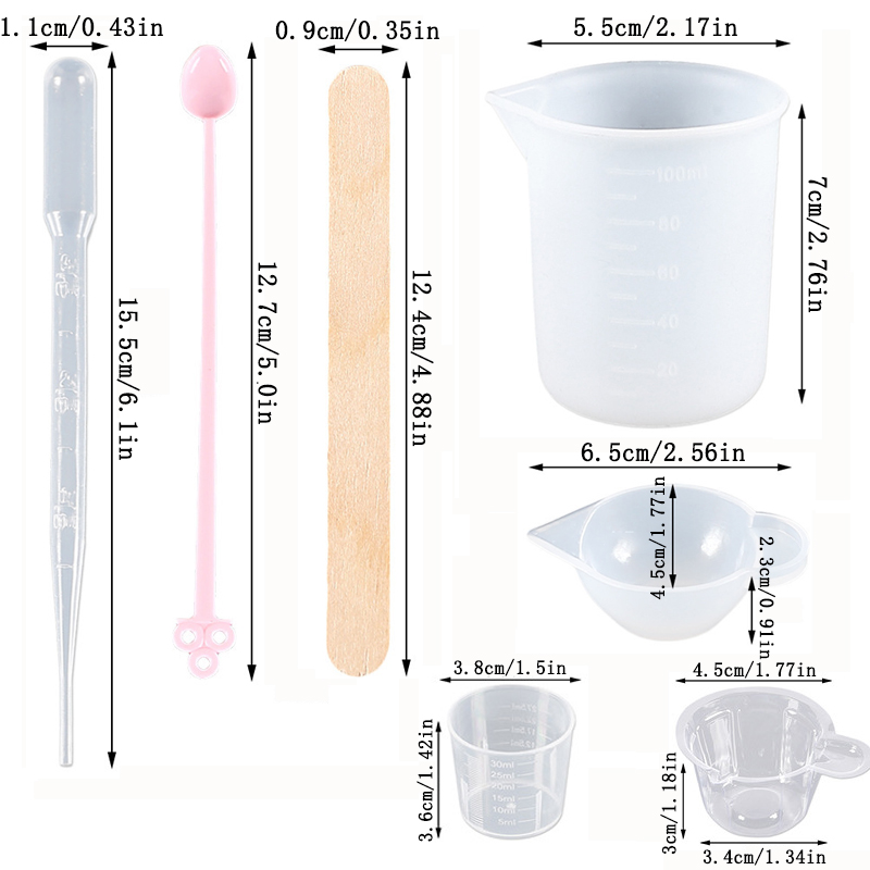 Uv Epoxy Resin Casting Tools K - Resin Mixing Cup recension och pris