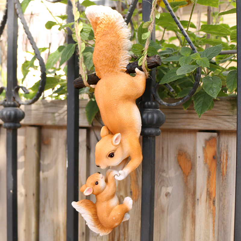 Mother Child Squirrel Resin Ha - Resin Art Tree recension och pris