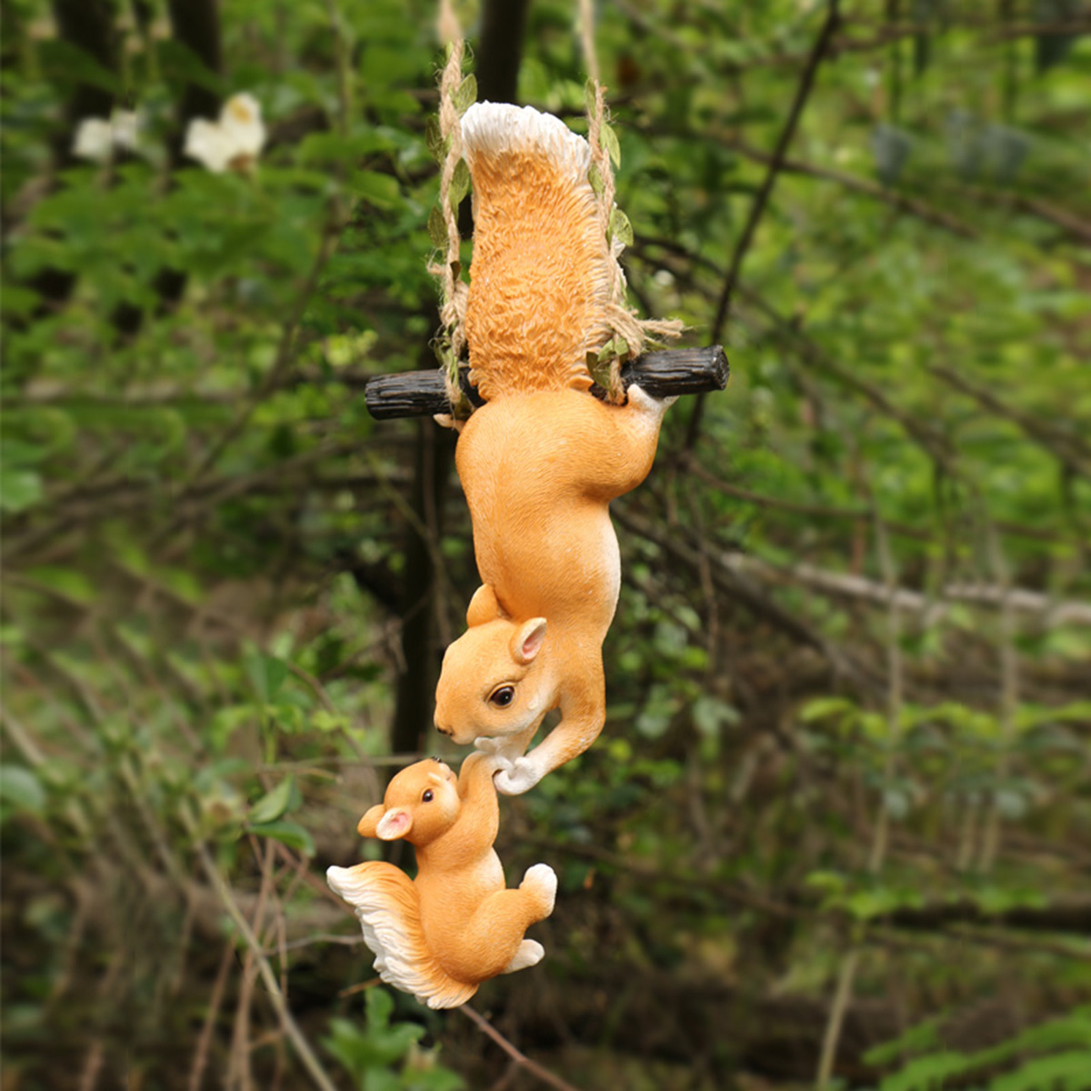 Mother Child Squirrel Resin Ha - Resin Art Tree recension och pris