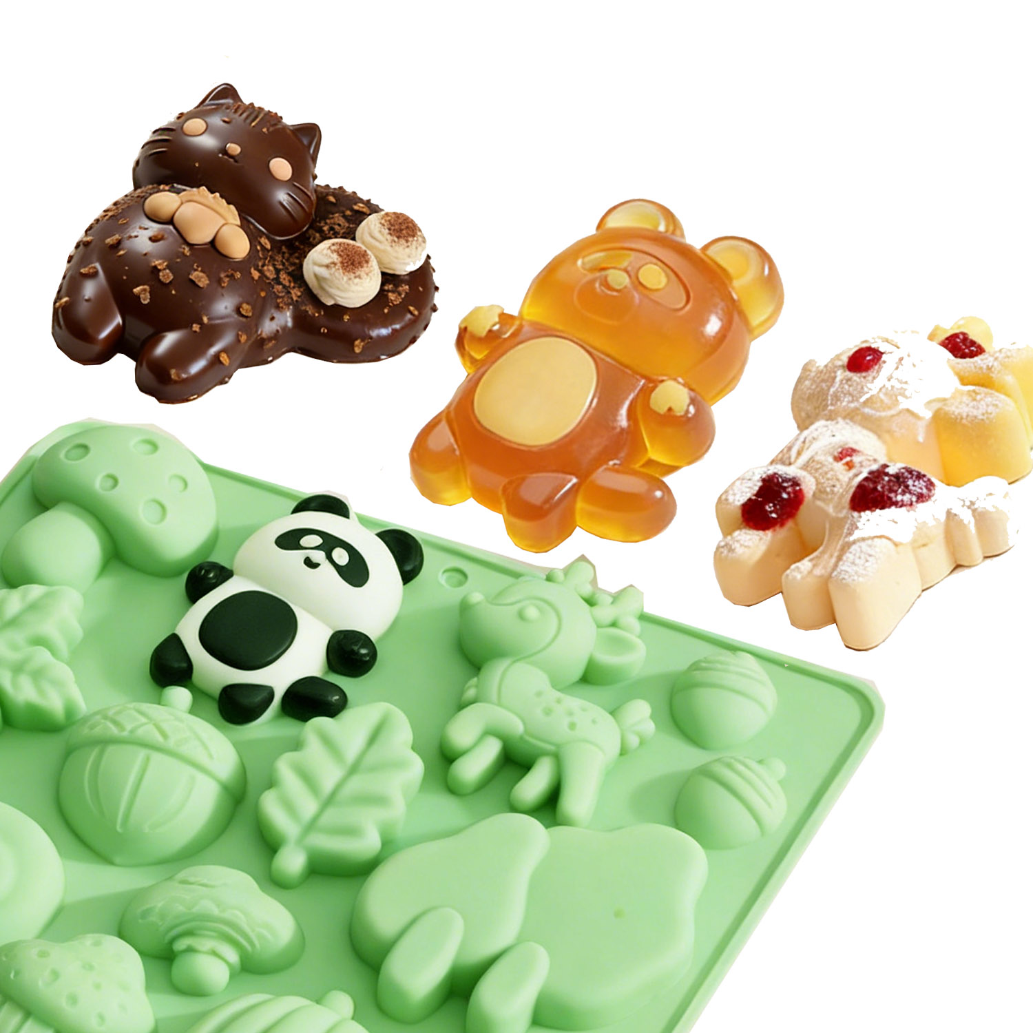 1 Silicone Cake Mold in the Sh - Resin Art And Decor recension och pris
