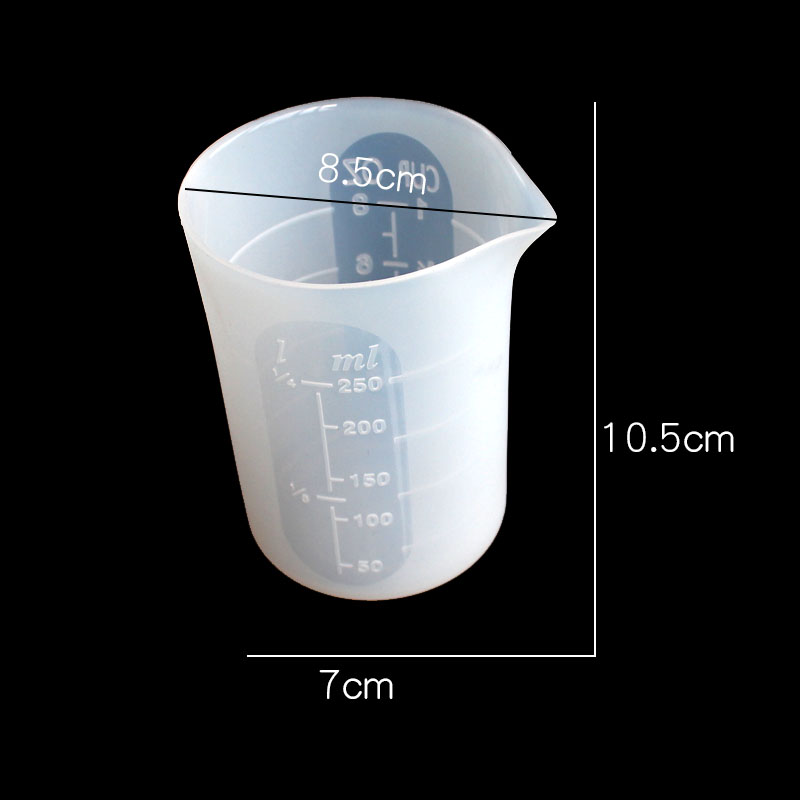250ML Silicone measuring cup S - Resin Mixing Cup recension och pris