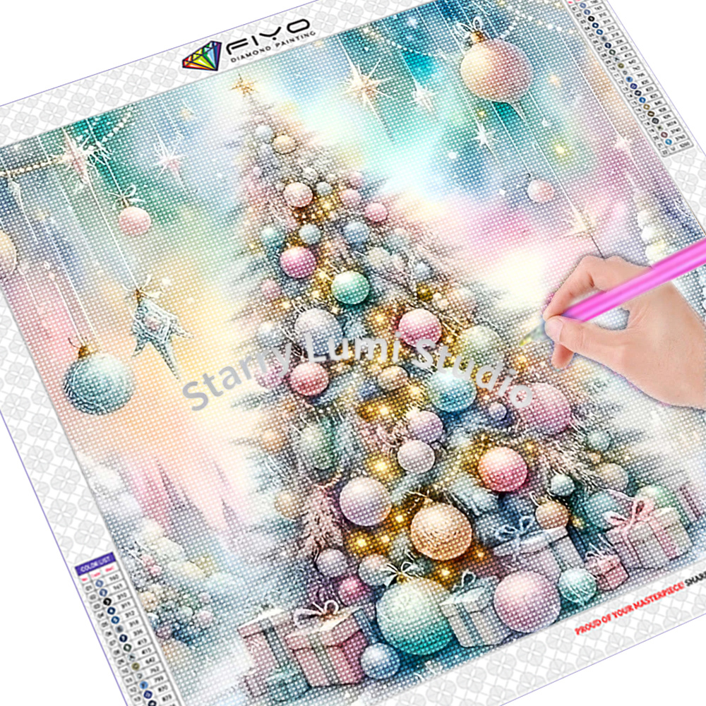 Diamond Painting Kit Christmas - Resin Art Tree recension och pris