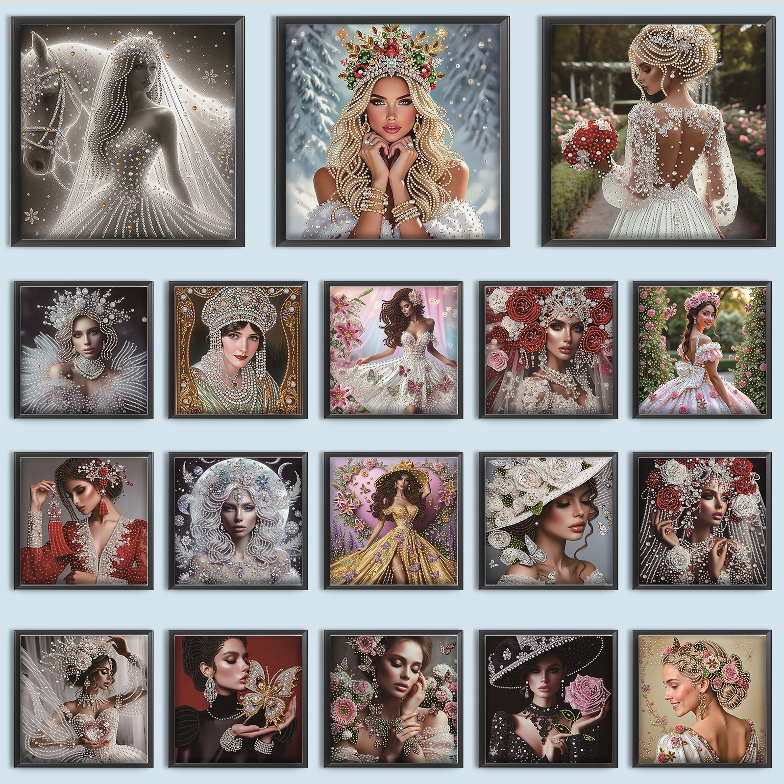 Beauty Special Shaped 5D DIY P - Resin Art Painting recension och pris