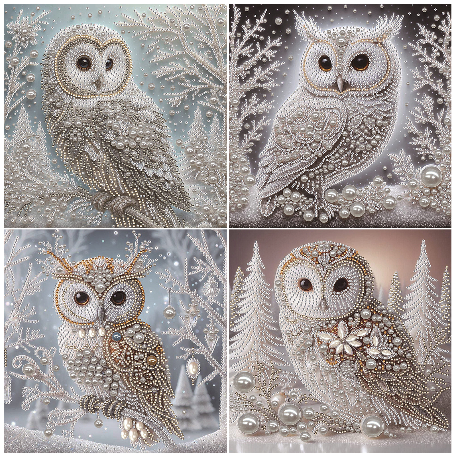 Owl Special Shaped 5D DIY Part - Resin Art Painting recension och pris
