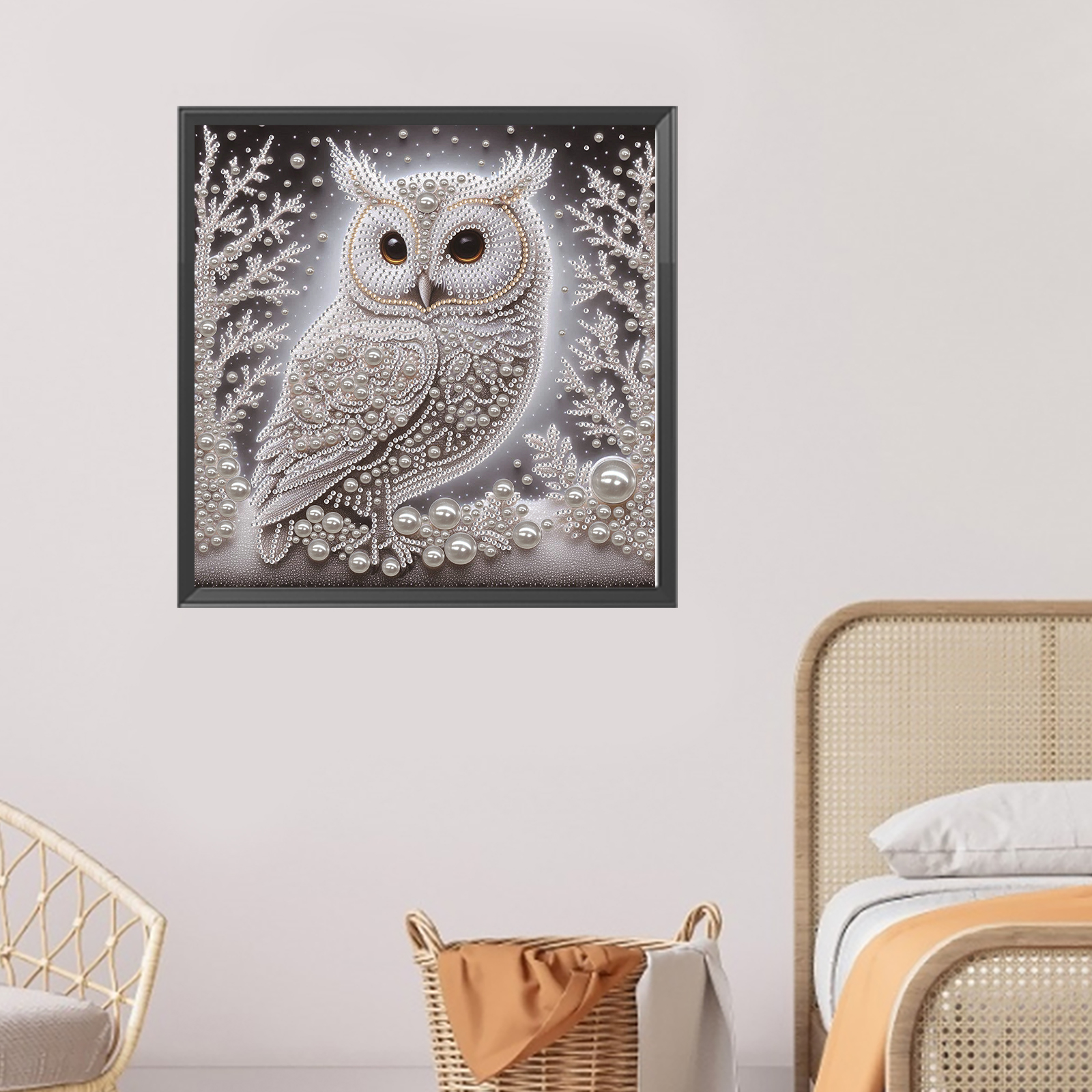 Owl Special Shaped 5D DIY Part - Resin Art Painting recension och pris