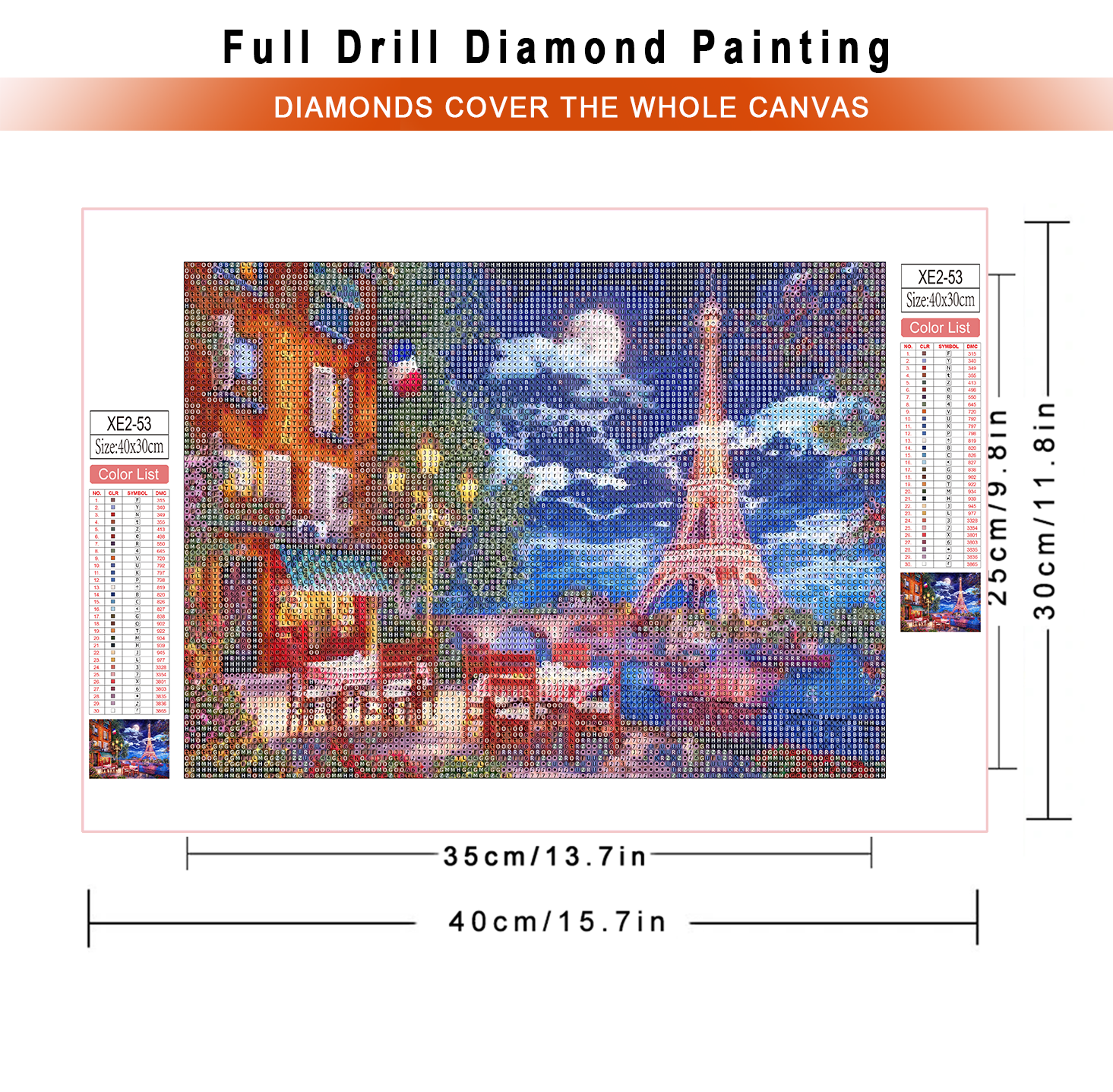 1pc frameless  diamond paintin - Resin Art Painting recension och pris