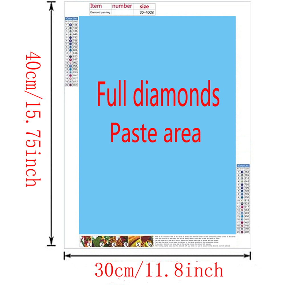Frameless,DIY Diamond Painting - Resin Art On Wall recension och pris