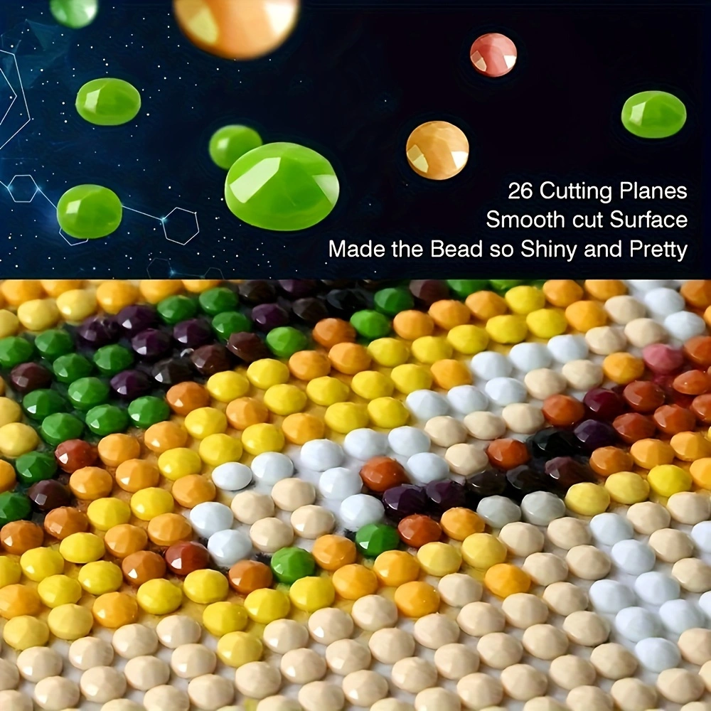 Frameless,DIY Diamond Painting - Resin Art On Wall recension och pris
