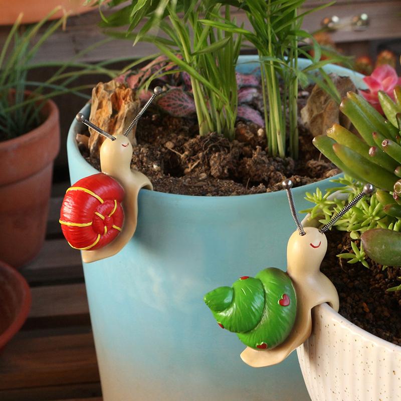 Resin Snail Planter Pot Hugger - Resin Art Flowers recension och pris