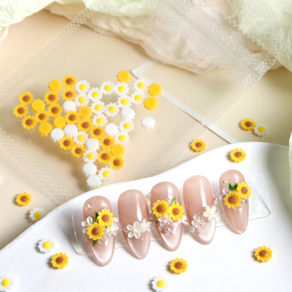 50Pcs Resin Filling 6mm Yellow - Resin Art A Keychain recension och pris