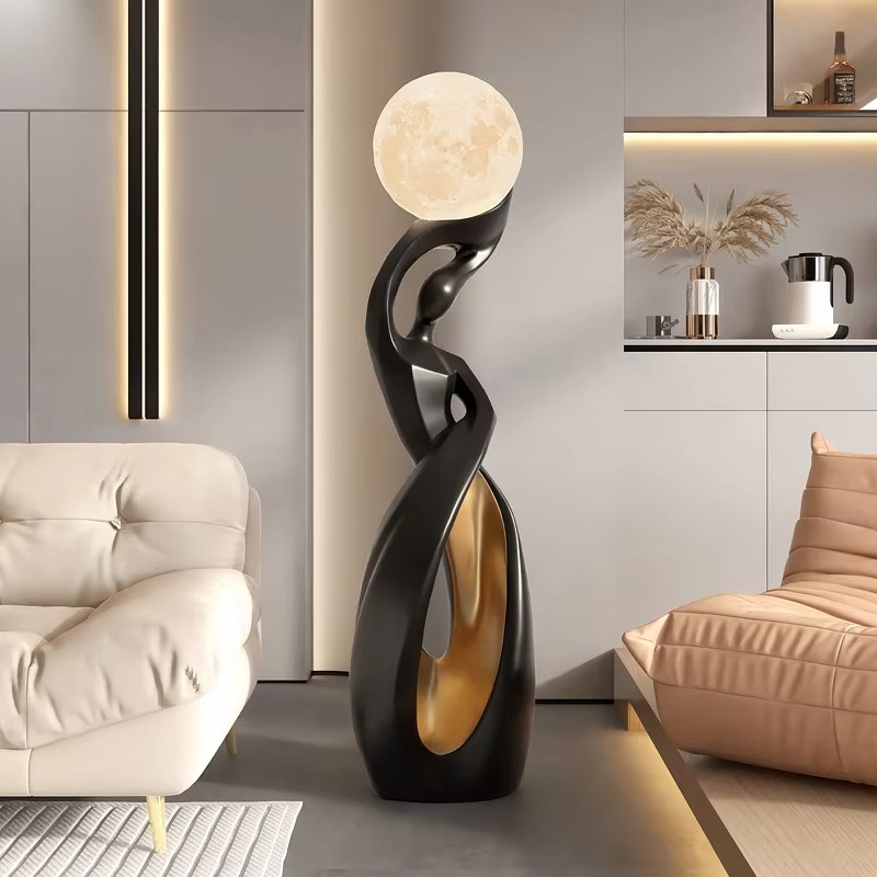 Corner Resin Sculpture Floor L - Resin Art Floor Design recension och pris