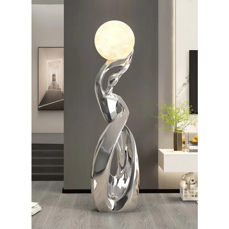 Corner Resin Sculpture Floor L - Resin Art Floor Design recension och pris