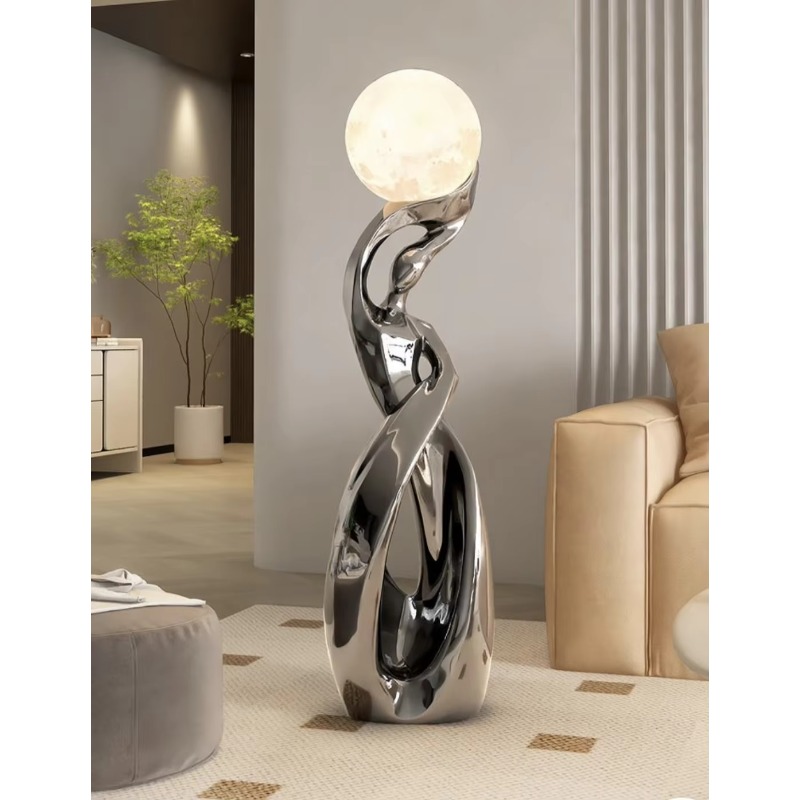 Corner Resin Sculpture Floor L - Resin Art Floor Design recension och pris