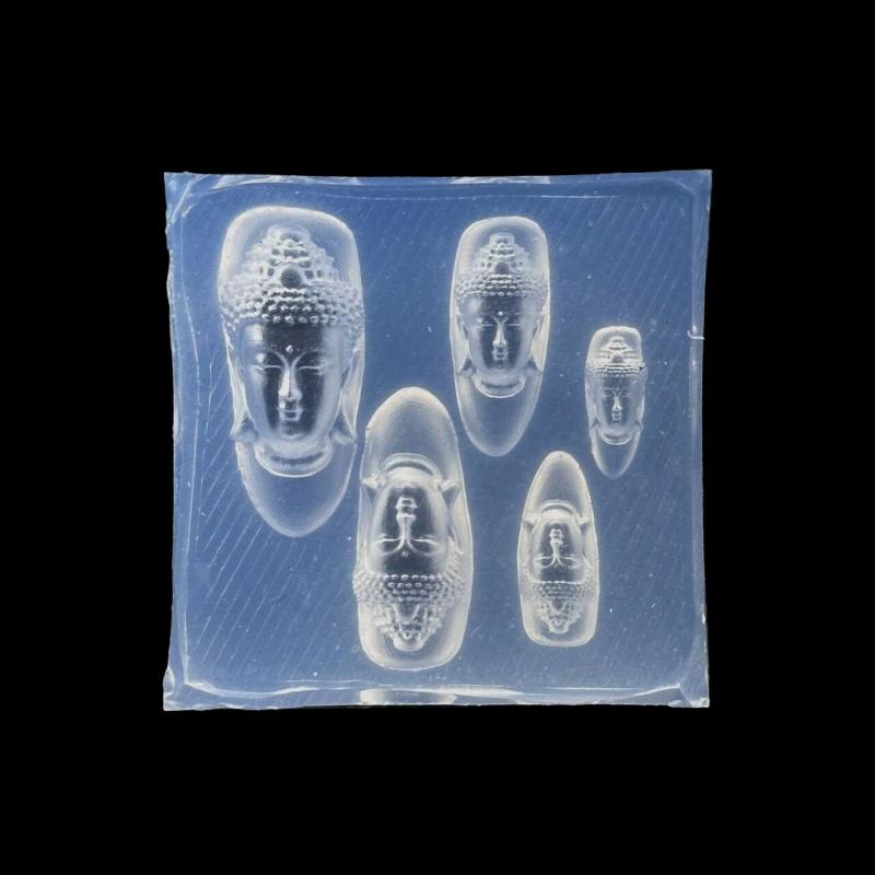Chinese Fortune  Head Silicone - Resin Art Template recension och pris