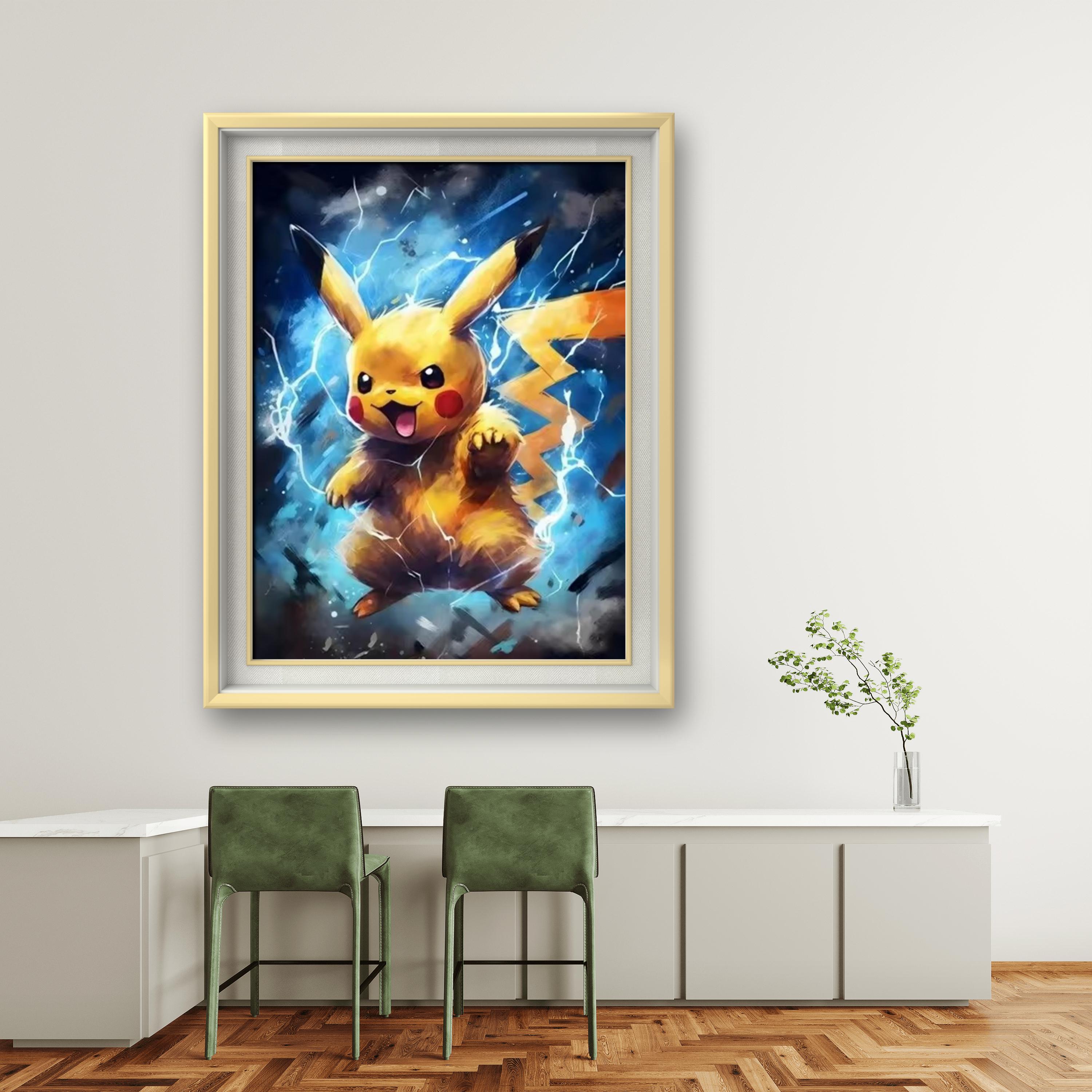 1pc frameless Cute Pokemon Pik - Resin Art Painting recension och pris