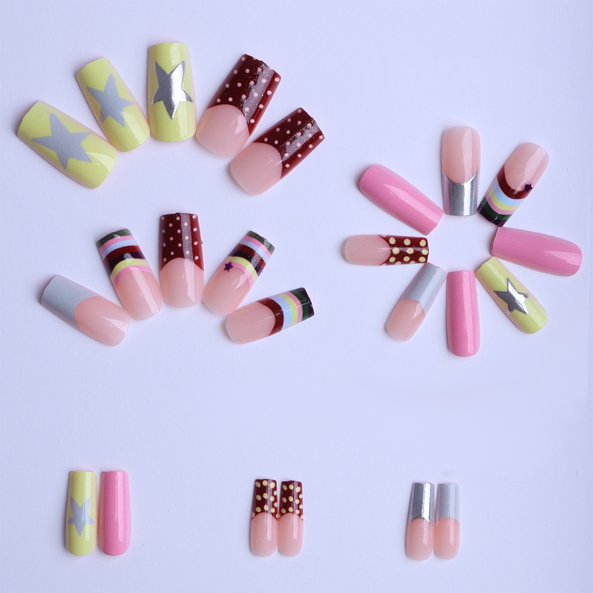 24pcs Dopamine Rainbow Graffit - Resin Art Painting recension och pris