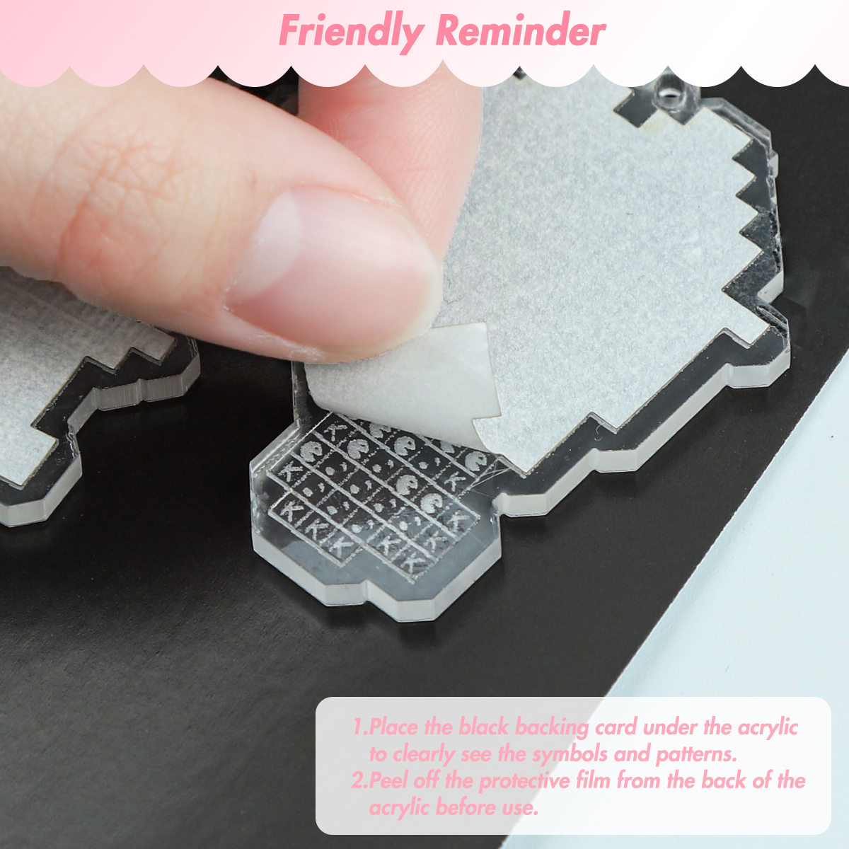 FOREVER YOUNG 3PCS Bouquet Acr - Resin Art A Keychain recension och pris
