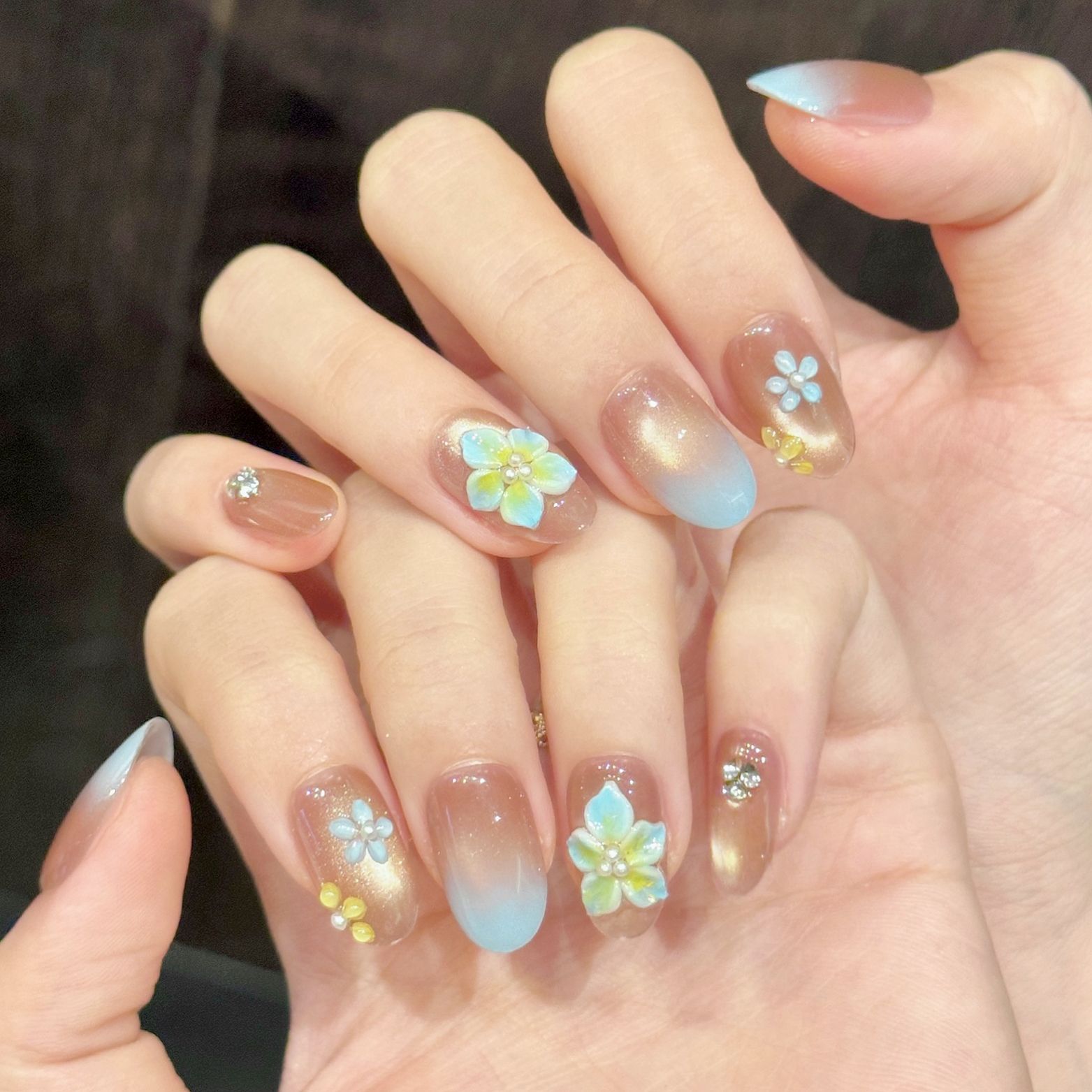 10pcs Pure Hand Pressed Short  - Resin Art Flowers recension och pris